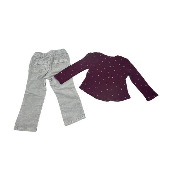 Toddler Girls - 2 Pants and 2 Shirts -‎ Size 24 M, 18-24M & 18 M - Picture 5 of 6